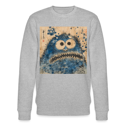 Uramiko ramlar i vattnet, Ekologisk sweatshirt CHANGER unisex från Stanley/Stella - gråmelerad