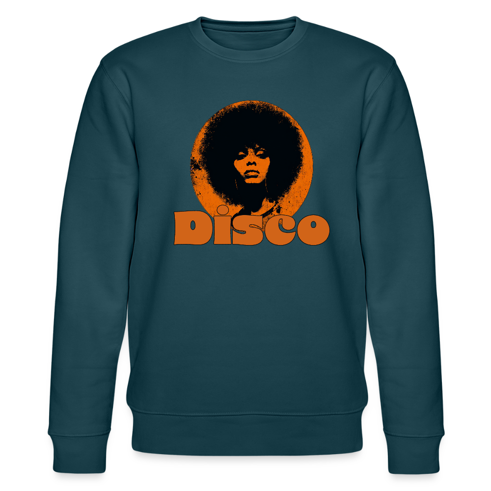 Disco Inferna, Ekologisk sweatshirt CHANGER unisex från Stanley/Stella - mörk petrol