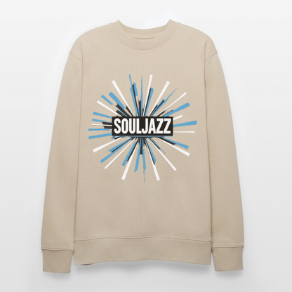 Jazz Meets Soul, Ekologisk sweatshirt CHANGER unisex från Stanley/Stella - beige