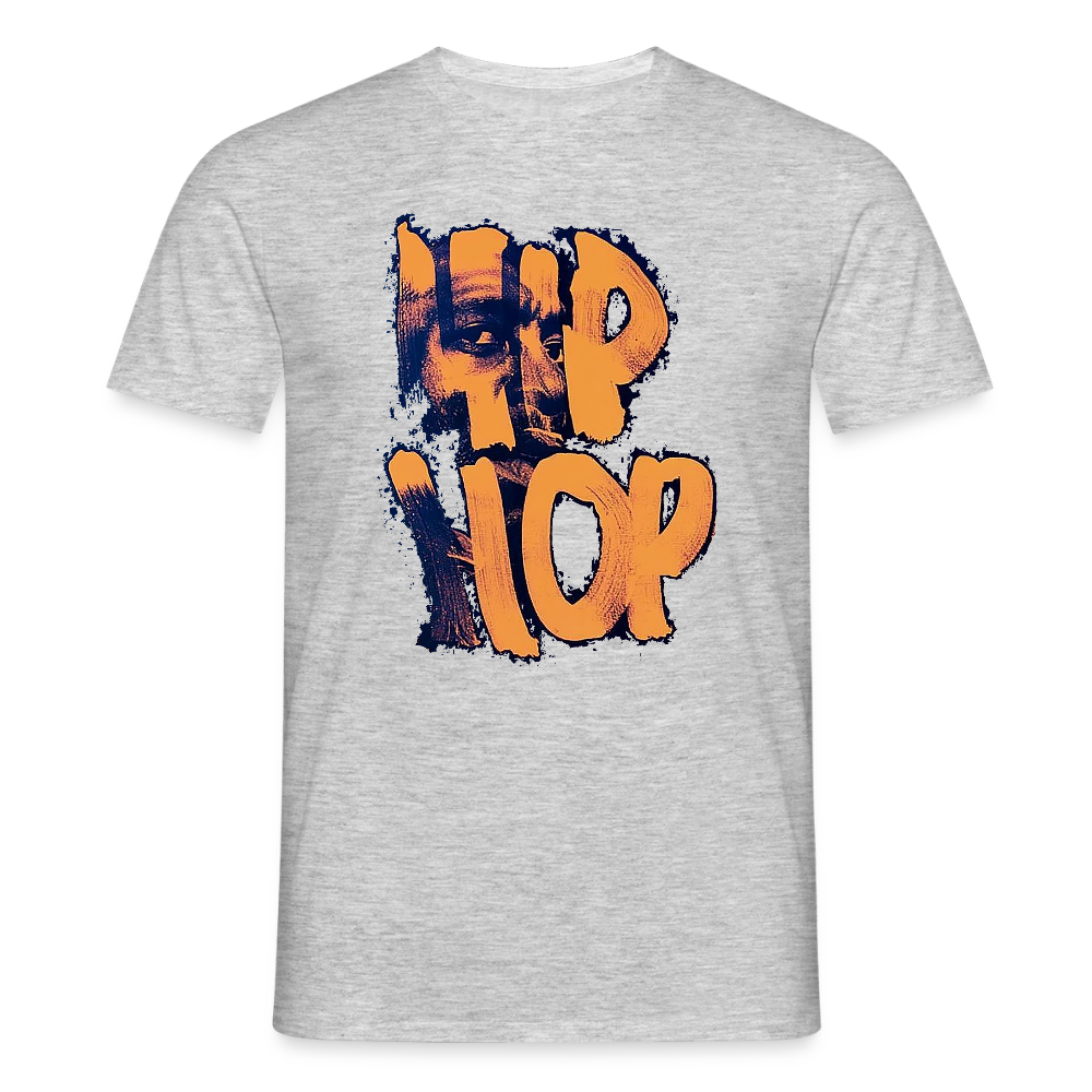 Raised on Boom Bap, T-shirt unisex - gråmelerad