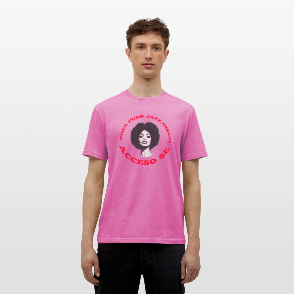 Where Music Lives – Powered by Acceso Family, T-shirt unisex - rosa