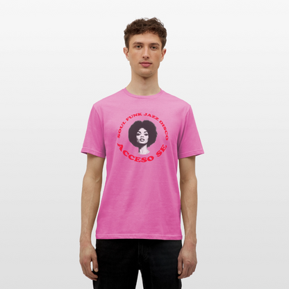 Where Music Lives – Powered by Acceso Family, T-shirt unisex - rosa