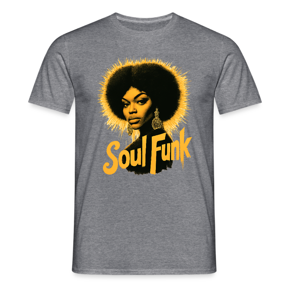 Soul Funk, T-shirt herr - grafitmelerad