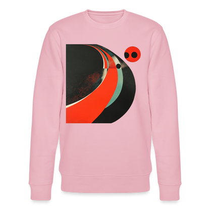 Distant Vinyl Dreams, Ekologisk sweatshirt CHANGER unisex från Stanley/Stella - ljusrosa