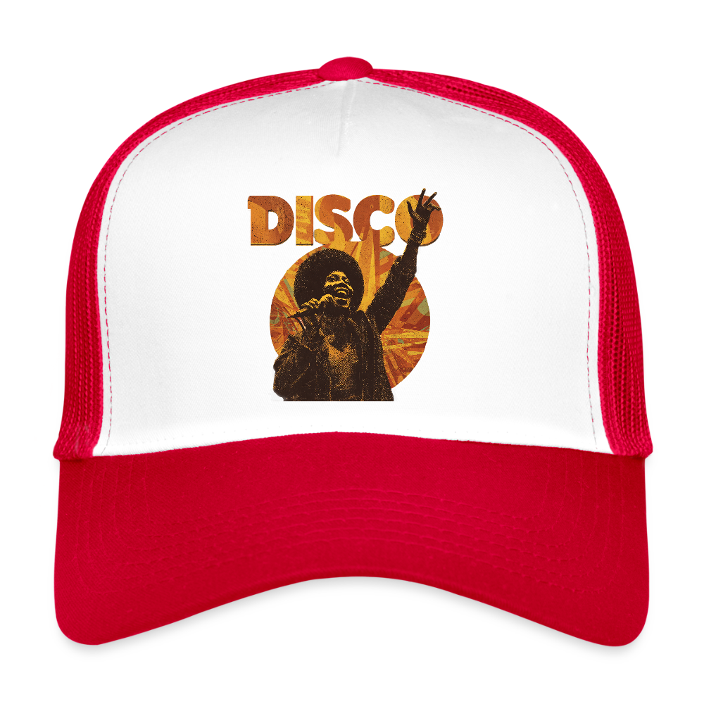 Boogie Soul, dance with your soulTrucker Cap - vit/röd