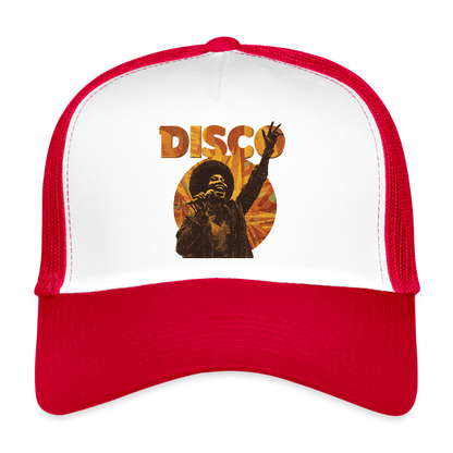 Boogie Soul, dance with your soulTrucker Cap - vit/röd