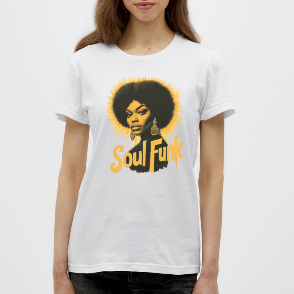 Soul Funk, T-shirt dam - vit