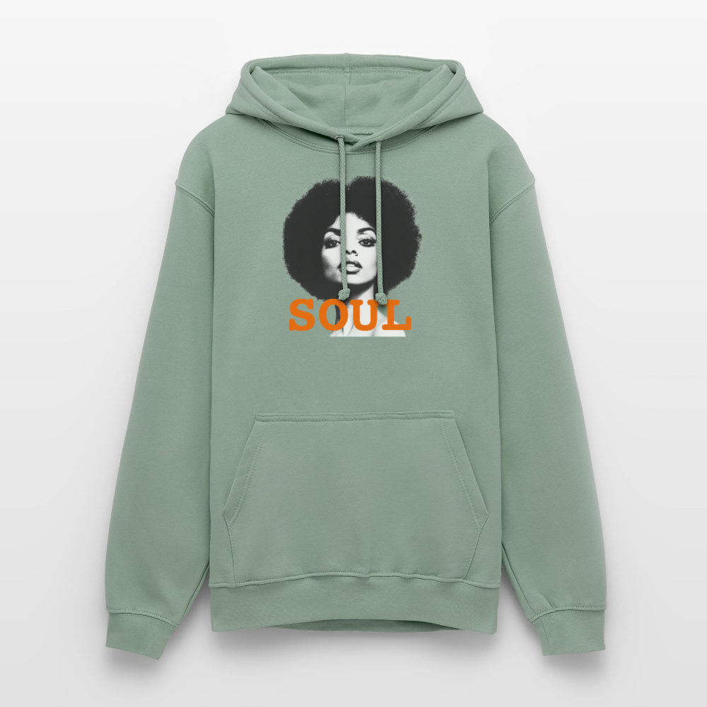 Luvtröja unisex - grågrön