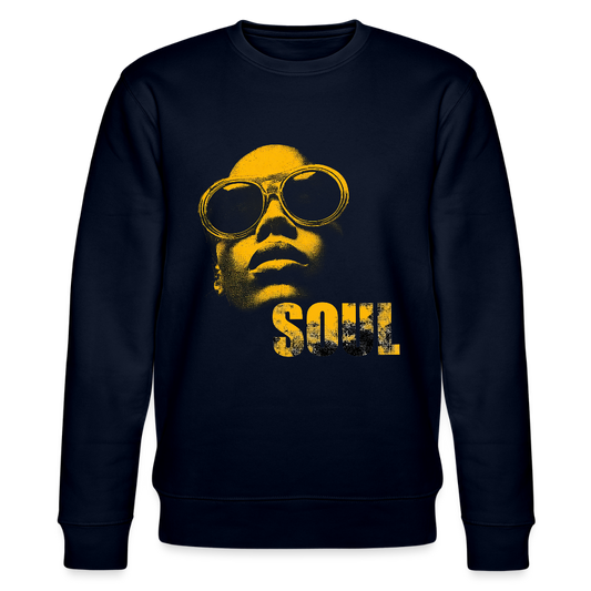 Golden Soul, Ekologisk sweatshirt CHANGER unisex från Stanley/Stella - marinblått