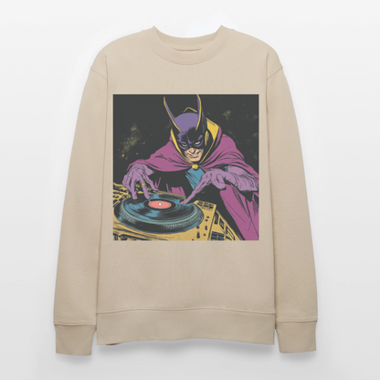 Purple Pulse, Ekologisk sweatshirt CHANGER unisex från Stanley/Stella - beige