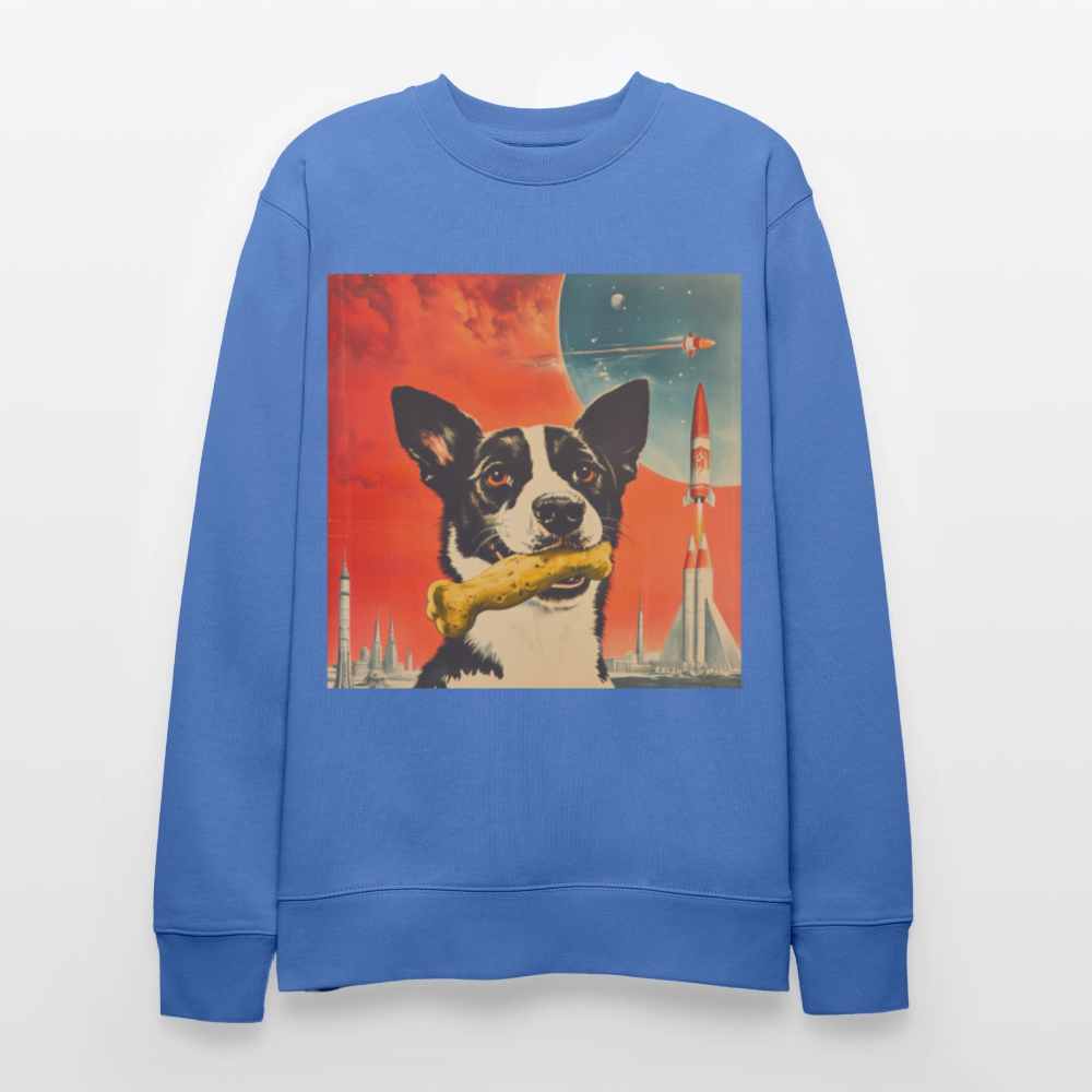 Stjärnorna Nära, Ekologisk sweatshirt CHANGER unisex från Stanley/Stella - blå