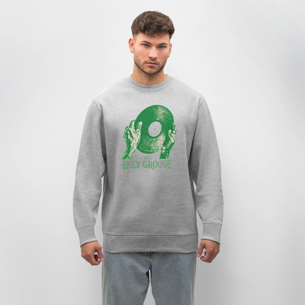 The Holy Groove, Ekologisk sweatshirt CHANGER unisex från Stanley/Stella - gråmelerad