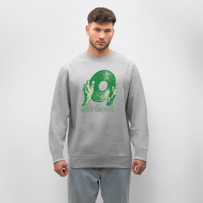 The Holy Groove, Ekologisk sweatshirt CHANGER unisex från Stanley/Stella - gråmelerad