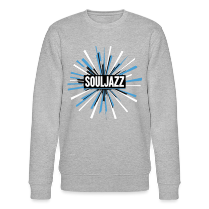 Jazz Meets Soul, Ekologisk sweatshirt CHANGER unisex från Stanley/Stella - gråmelerad