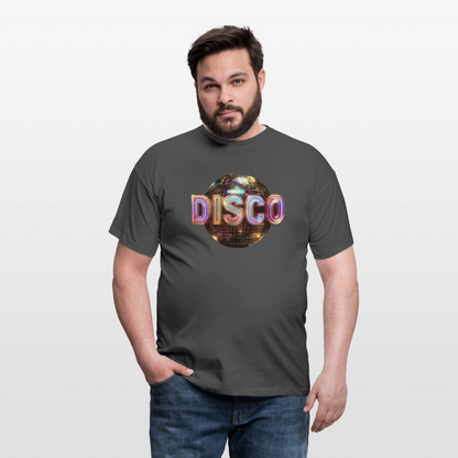 Disco Dreamscape, T-shirt herr - kolgrå
