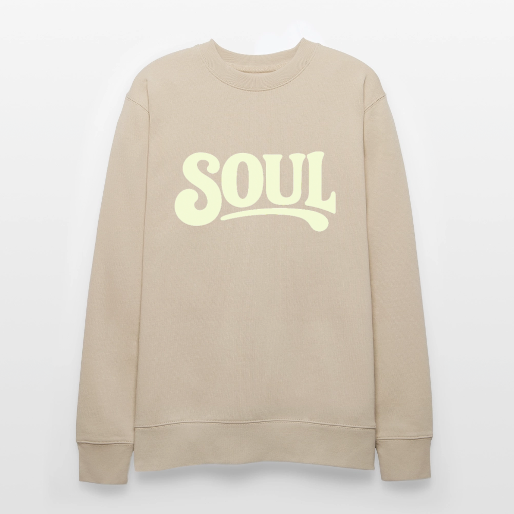 All About Soul, Ekologisk sweatshirt CHANGER unisex från Stanley/Stella - beige