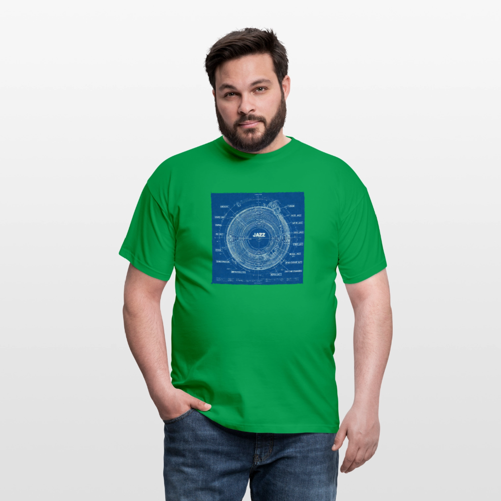 Kind of Blueprint, T-shirt unisex - kellygrön