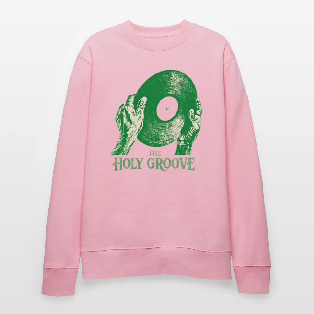 The Holy Groove, Ekologisk sweatshirt CHANGER unisex från Stanley/Stella - ljusrosa