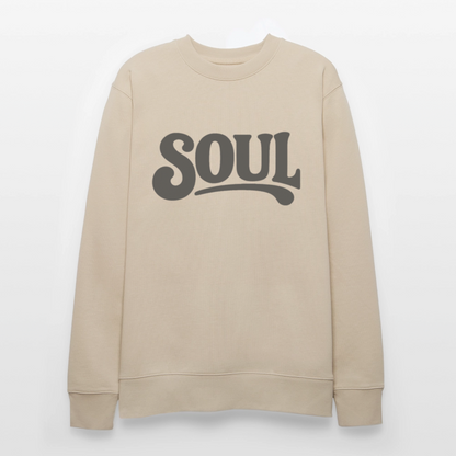 All About Soul, Ekologisk sweatshirt CHANGER unisex från Stanley/Stella - beige