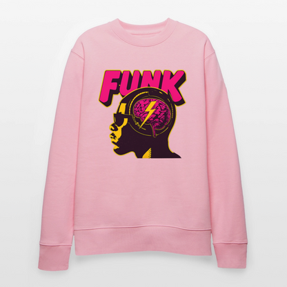 Funk Head, Ekologisk sweatshirt CHANGER unisex från Stanley/Stella - ljusrosa
