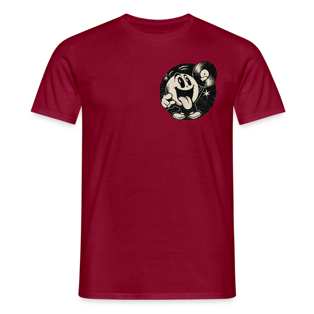Groove Chaser, T-shirt herr - tegelröd