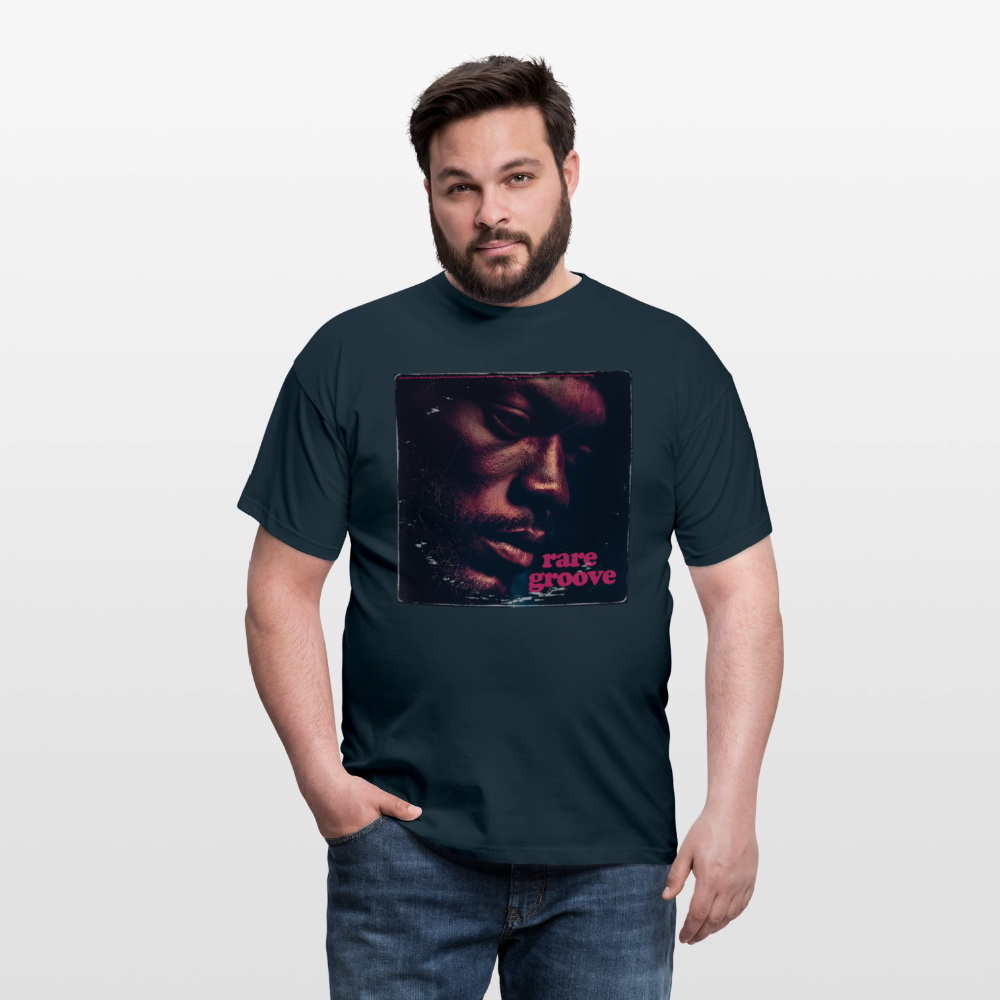 Groove Rare, T-shirt unisex - marinblå