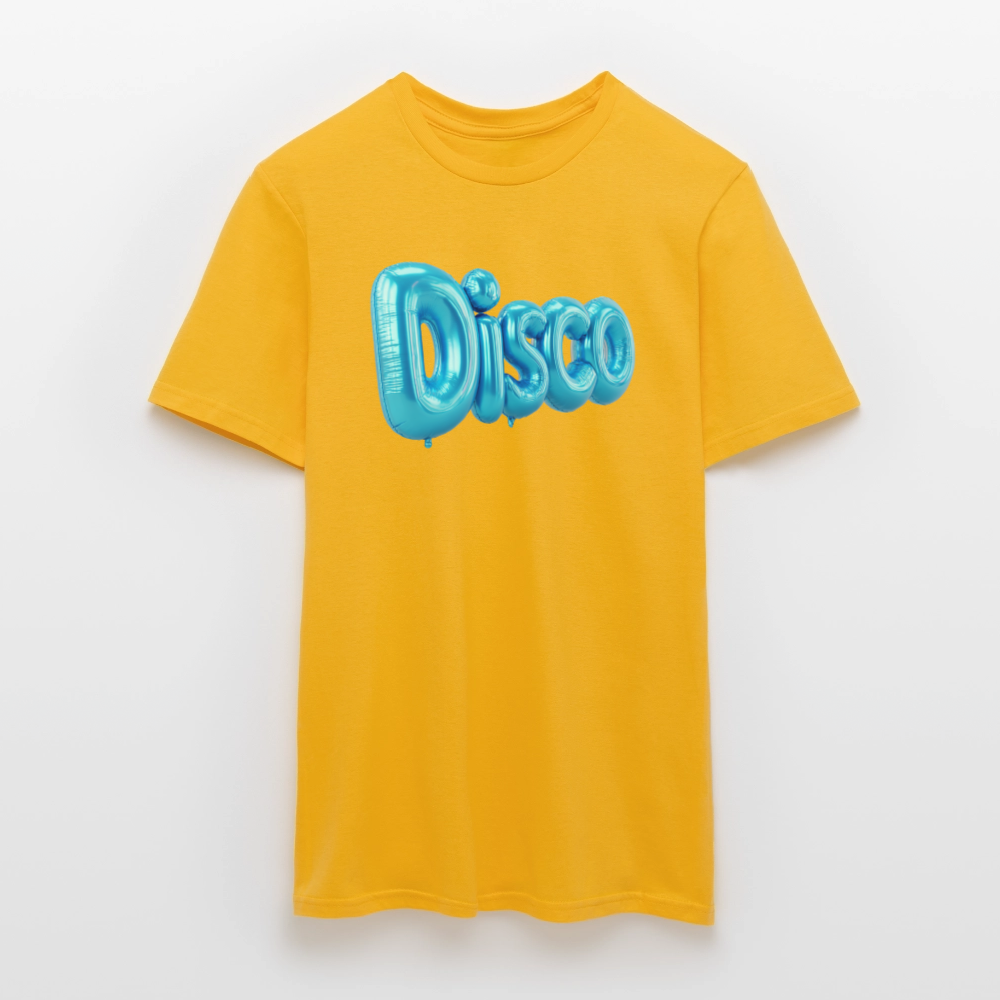 Pump the Disco, T-shirt herr - gul