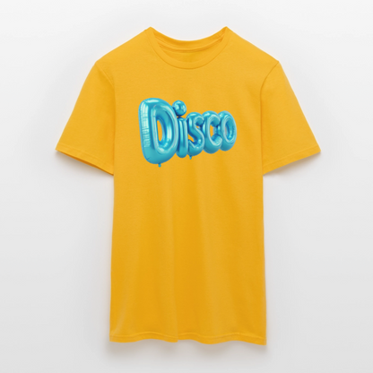 Pump the Disco, T-shirt herr - gul