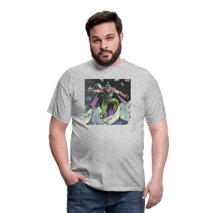 Granitus, T-shirt herr - gråmelerad