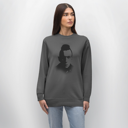 Stencil of Rebellion, Ekologisk sweatshirt CHANGER unisex från Stanley/Stella - kolgrå