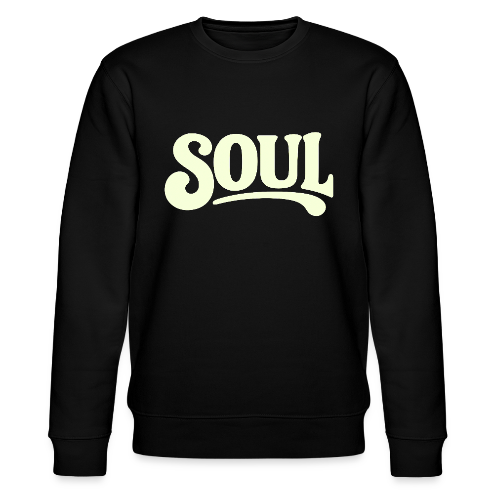 All About Soul, Ekologisk sweatshirt CHANGER unisex från Stanley/Stella - svart