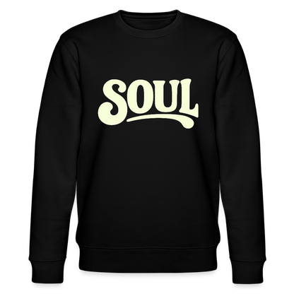 All About Soul, Ekologisk sweatshirt CHANGER unisex från Stanley/Stella - svart