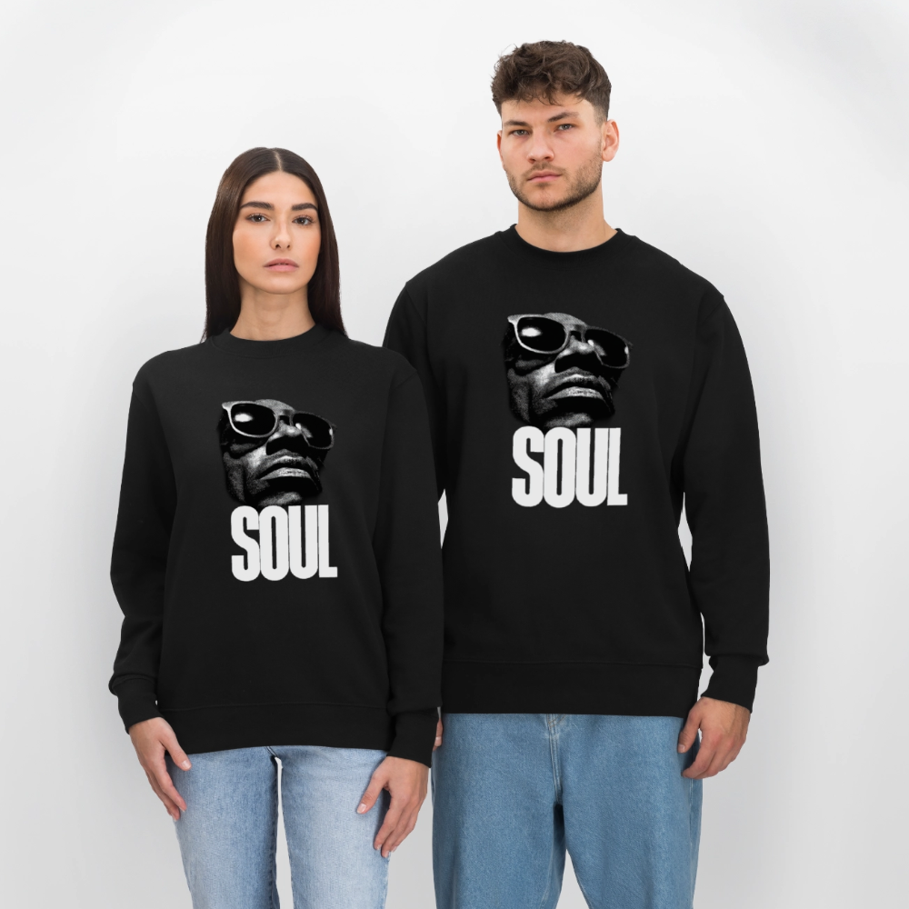Soul Frequency, Ekologisk sweatshirt CHANGER unisex från Stanley/Stella - svart