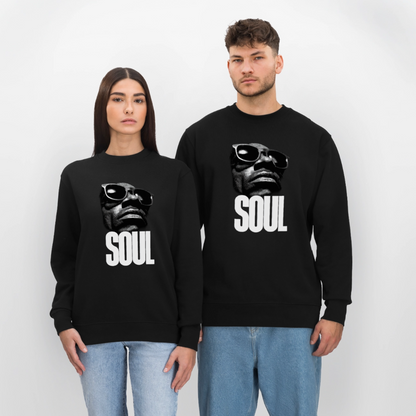 Soul Frequency, Ekologisk sweatshirt CHANGER unisex från Stanley/Stella - svart