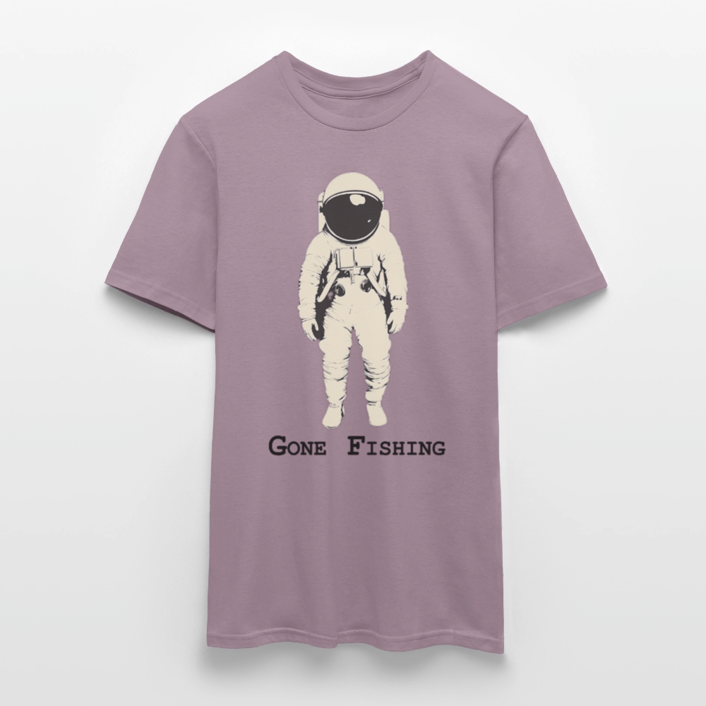 Drifting Beyond – Gone Fishing, T-shirt herr - lilagrå 