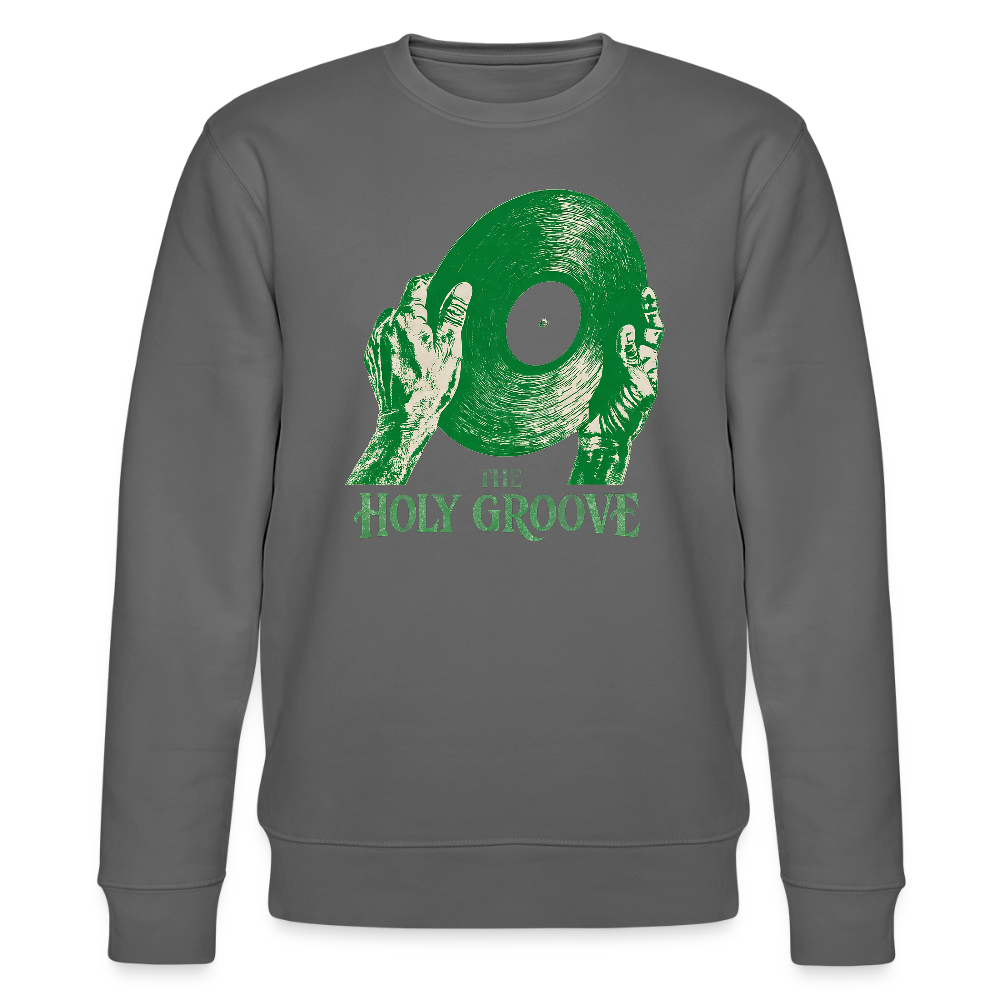 The Holy Groove, Ekologisk sweatshirt CHANGER unisex från Stanley/Stella - kolgrå