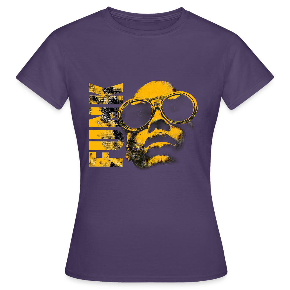 Funk Eternal, T-shirt dam - mörklila
