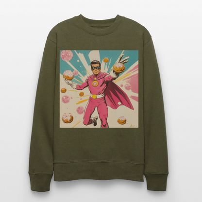 Frosting-Fury, Ekologisk sweatshirt CHANGER unisex från Stanley/Stella - kaki