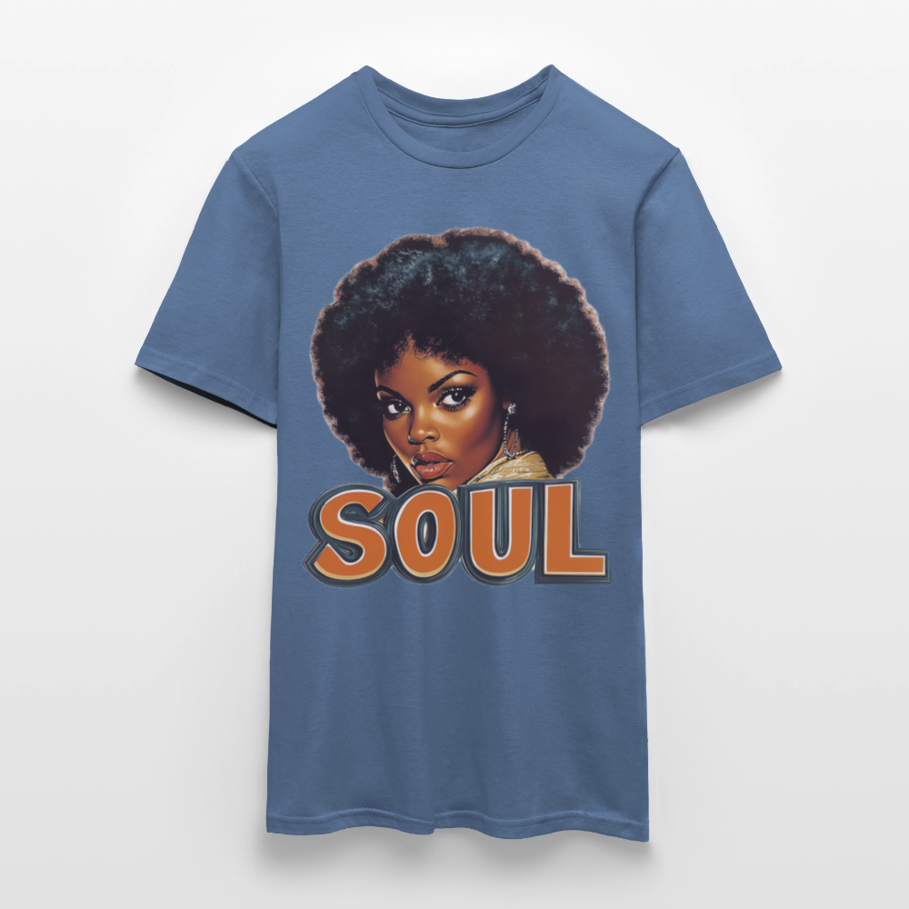 Soulful Vibes, T-shirt herr - duvblå 