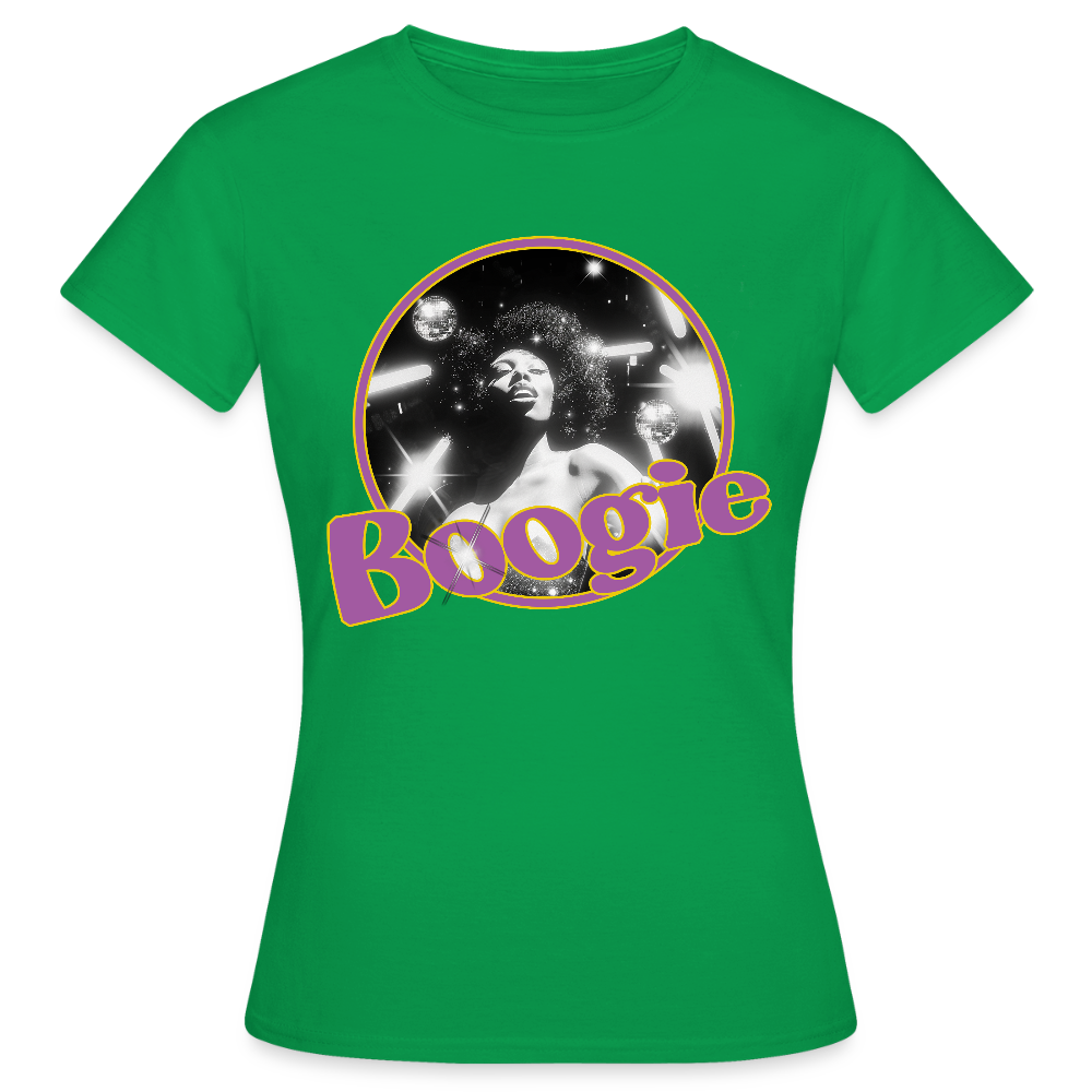 Electric Groove, T-shirt dam - kellygrön