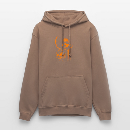 SOUL GLOW, Luvtröja unisex - mocka