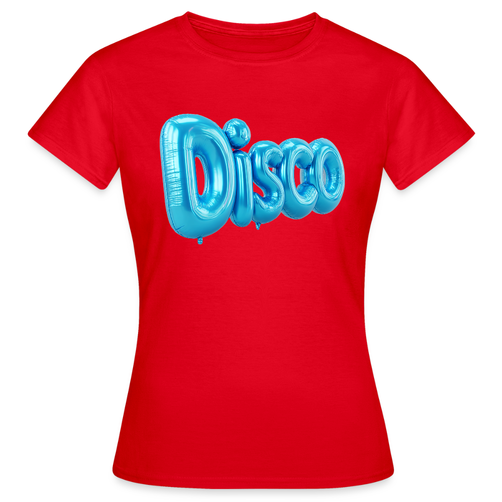 Pump the Disco, T-shirt dam - röd