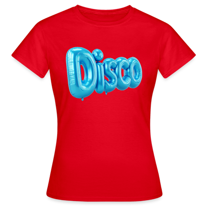 Pump the Disco, T-shirt dam - röd