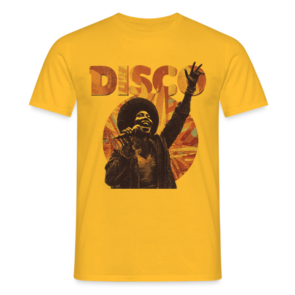 Boogie Soul, T-shirt unisex - gul
