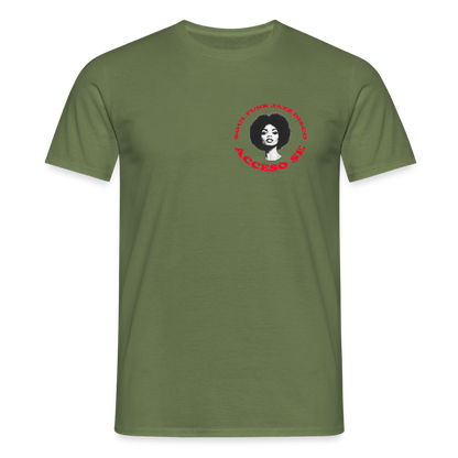 Where Music Lives – Powered by Acceso Family (small print), T-shirt unisex - Militärgrön