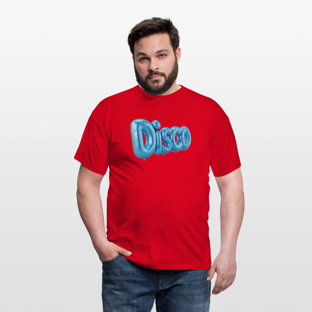 Pump the Disco, T-shirt herr - röd