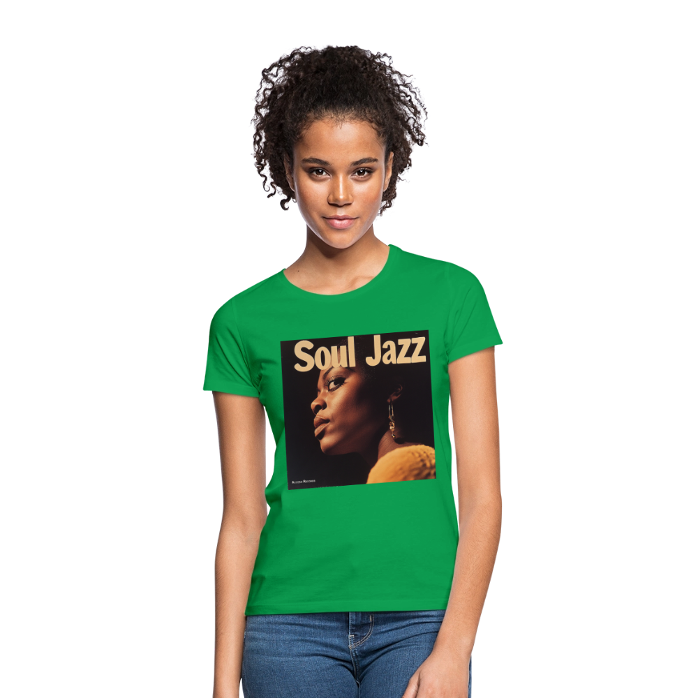 Acceso's Soul Groove: Jazz with a Beat, T-shirt dam - kellygrön