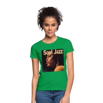 Acceso's Soul Groove: Jazz with a Beat, T-shirt dam - kellygrön