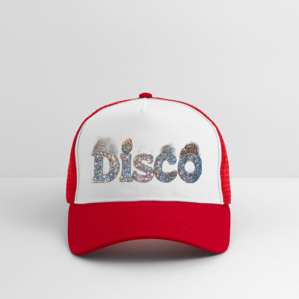 Star Dust, Trucker Cap - vit/röd