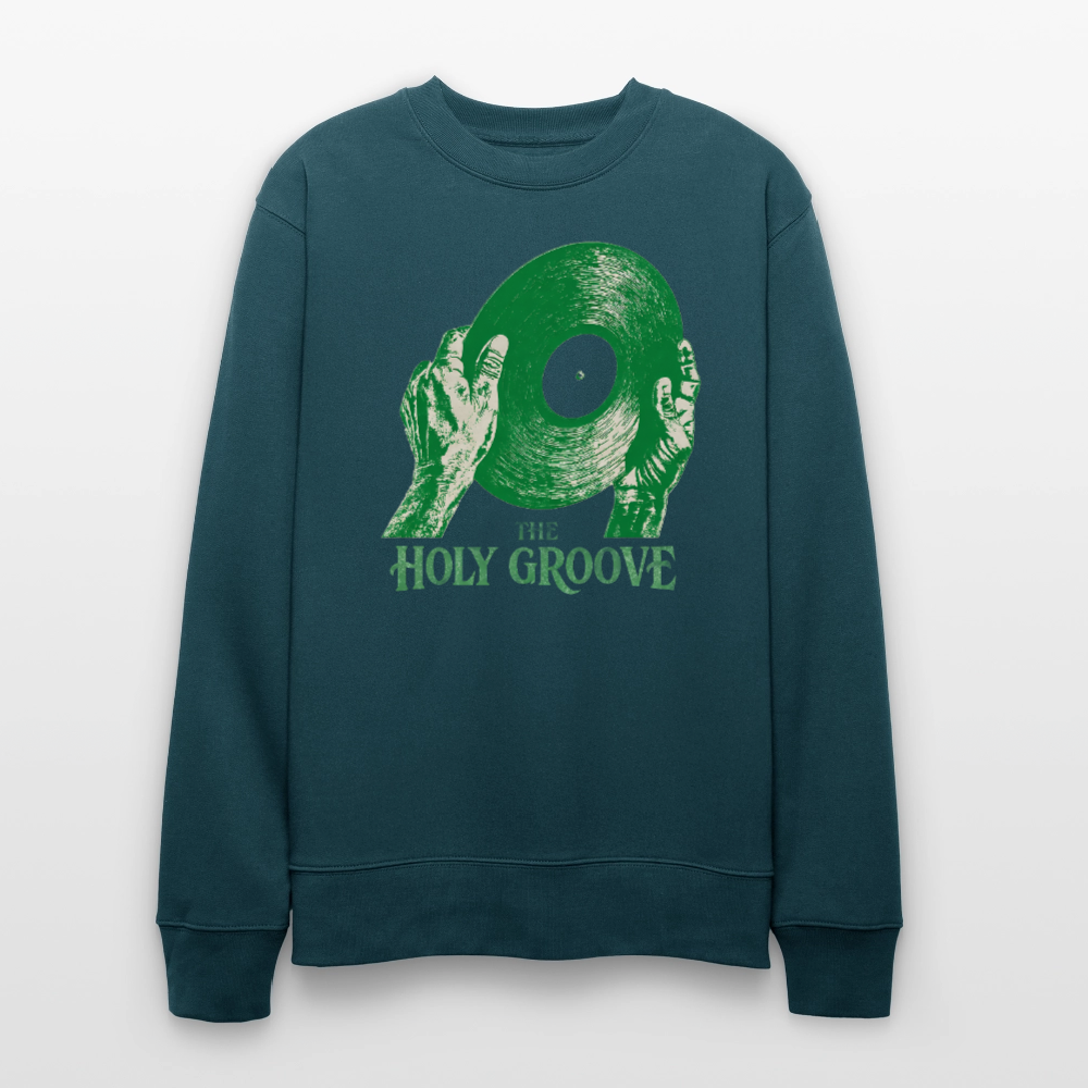 The Holy Groove, Ekologisk sweatshirt CHANGER unisex från Stanley/Stella - mörk petrol